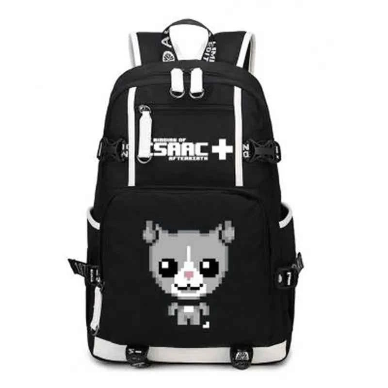 The Binding of Isaac Laptop School Backpack - Shoulder Travel Bags for Teenagers (18.5x11.8 in)