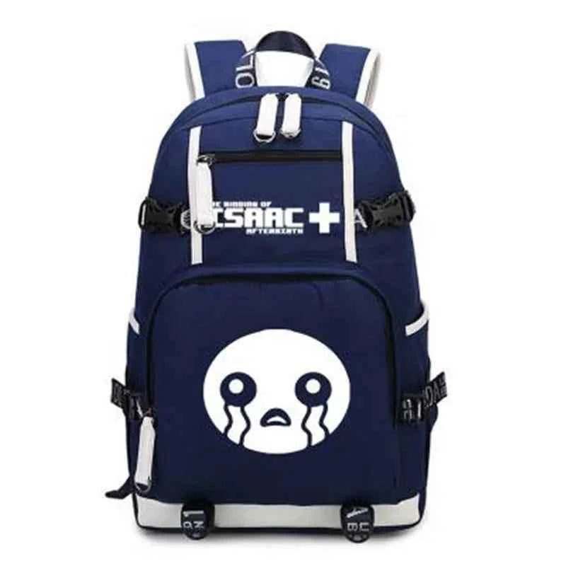 The Binding of Isaac Laptop School Backpack - Shoulder Travel Bags for Teenagers (18.5x11.8 in)