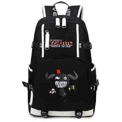 The Binding of Isaac Laptop School Backpack - Shoulder Travel Bags for Teenagers (18.5x11.8 in)