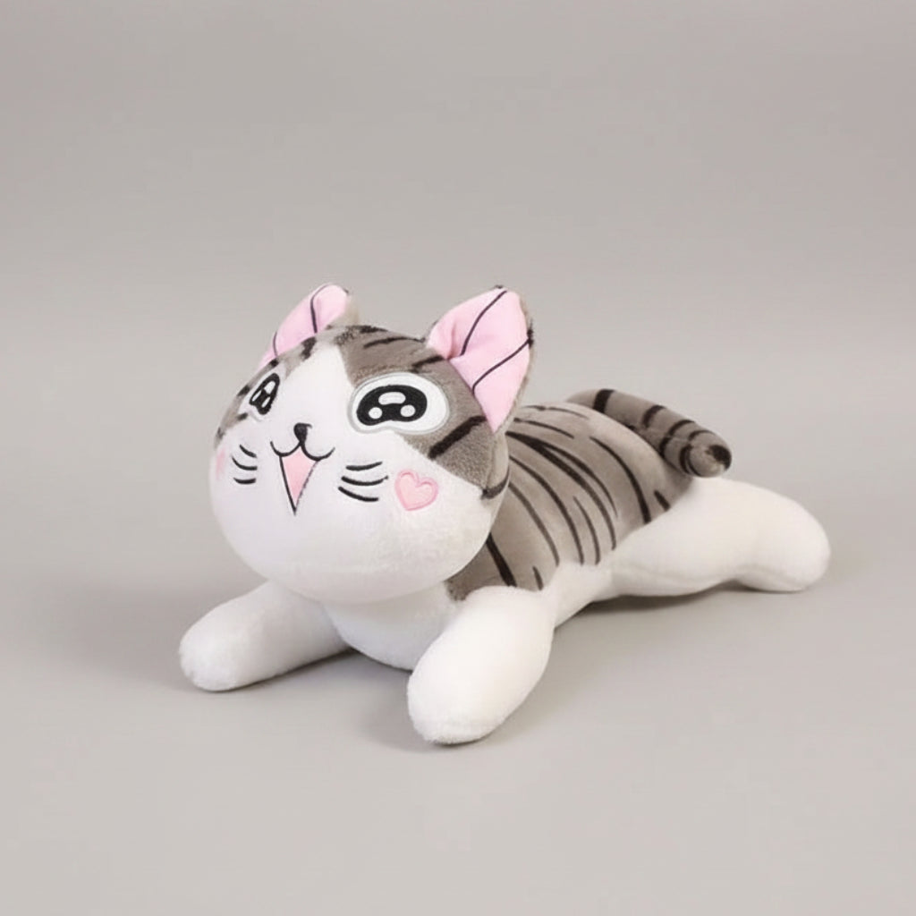 Kitty Cat Plush Toy Pillow – Soft Stuffed Animal Cushion (30–100 cm)