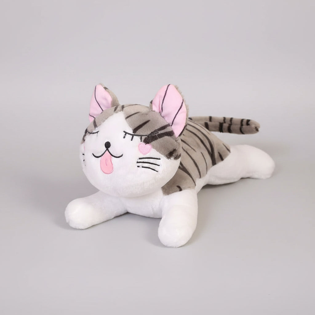 Kitty Cat Plush Toy Pillow – Soft Stuffed Animal Cushion (30–100 cm)