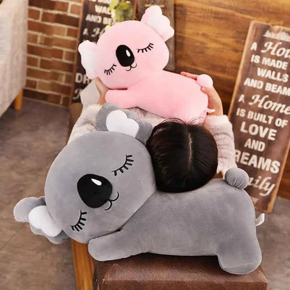 Giant Kawaii Koala Plush Toy (13.8-29.5 in) - Soft Stuffed Animal Sleeping Pillow Gift