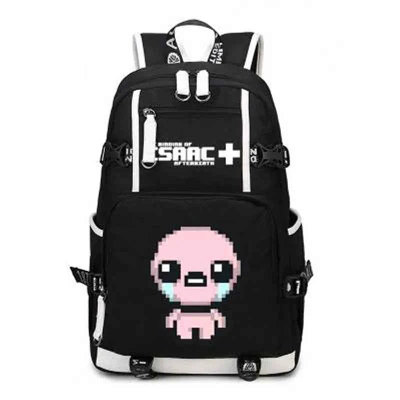 The Binding of Isaac Laptop School Backpack - Shoulder Travel Bags for Teenagers (18.5x11.8 in)