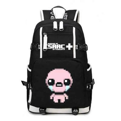The Binding of Isaac Laptop School Backpack - Shoulder Travel Bags for Teenagers (18.5x11.8 in)