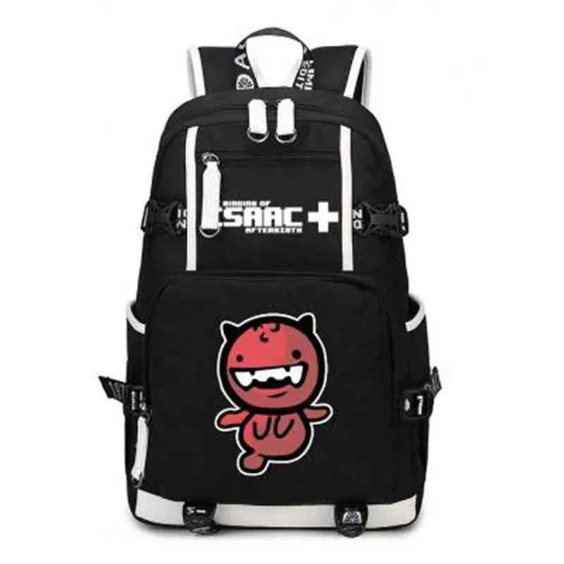 The Binding of Isaac Laptop School Backpack - Shoulder Travel Bags for Teenagers (18.5x11.8 in)