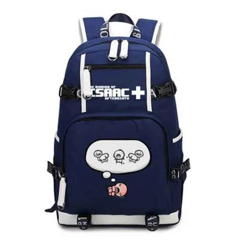 The Binding of Isaac Laptop School Backpack - Shoulder Travel Bags for Teenagers (18.5x11.8 in)