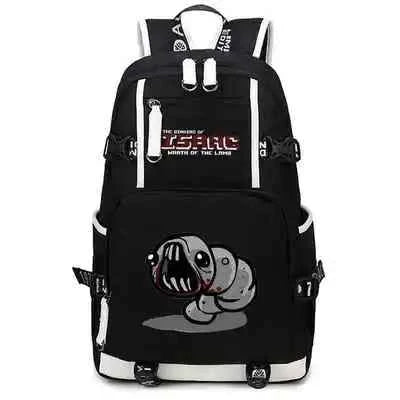 The Binding of Isaac Laptop School Backpack - Shoulder Travel Bags for Teenagers (18.5x11.8 in)