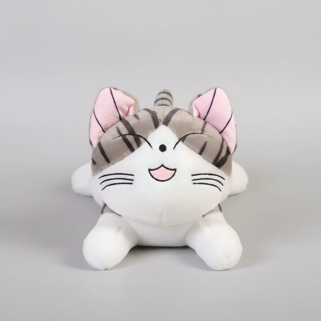 Kitty Cat Plush Toy Pillow – Soft Stuffed Animal Cushion (30–100 cm)