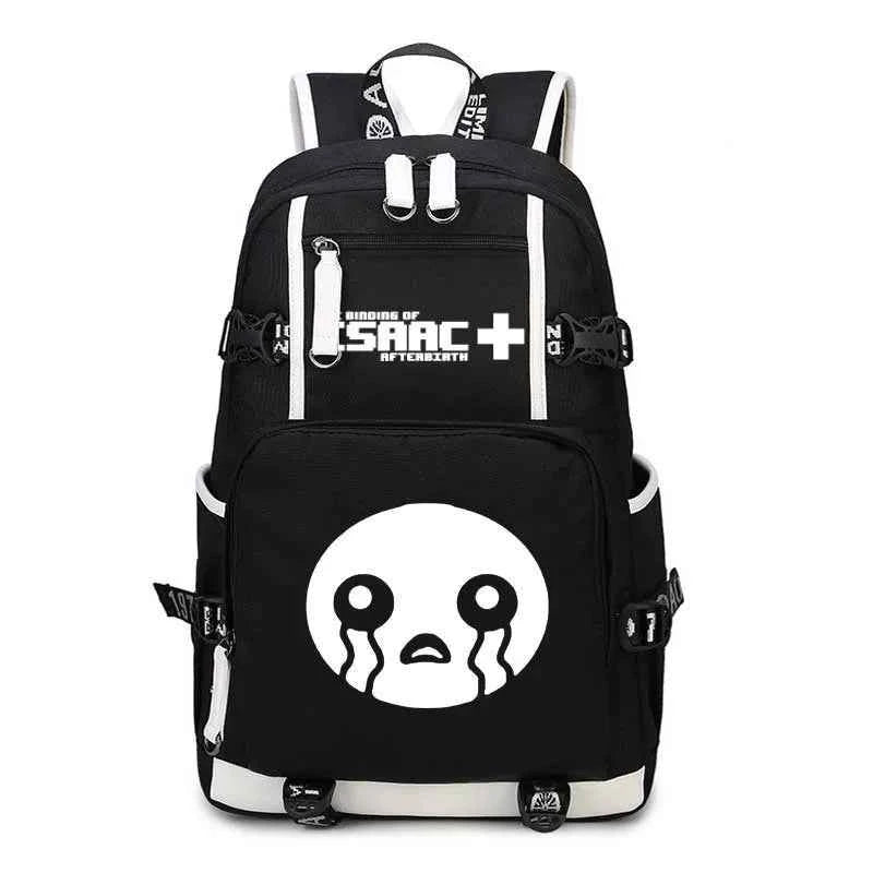The Binding of Isaac Laptop School Backpack - Shoulder Travel Bags for Teenagers (18.5x11.8 in)