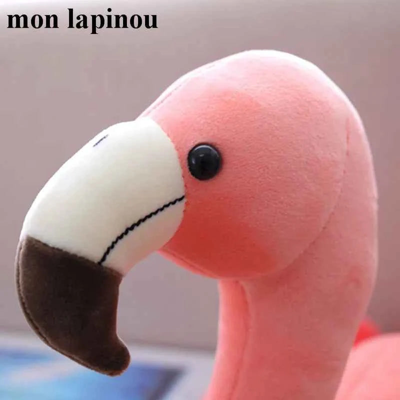 Cute Flamingo Plush Toys Soft Stuffed Bird Doll Pink Flamingo Plushie Kids Toys Birthday Gift Home Decor