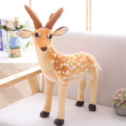 Simulation Sika Deer Plush Toy (11.8-35.4 in) - Large Stuffed Animal Doll Gift