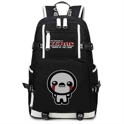 The Binding of Isaac Laptop School Backpack - Shoulder Travel Bags for Teenagers (18.5x11.8 in)