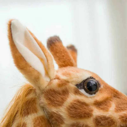 Giant Giraffe Plush Toy – Soft Realistic Giraffe Stuffed Animal Pillow
