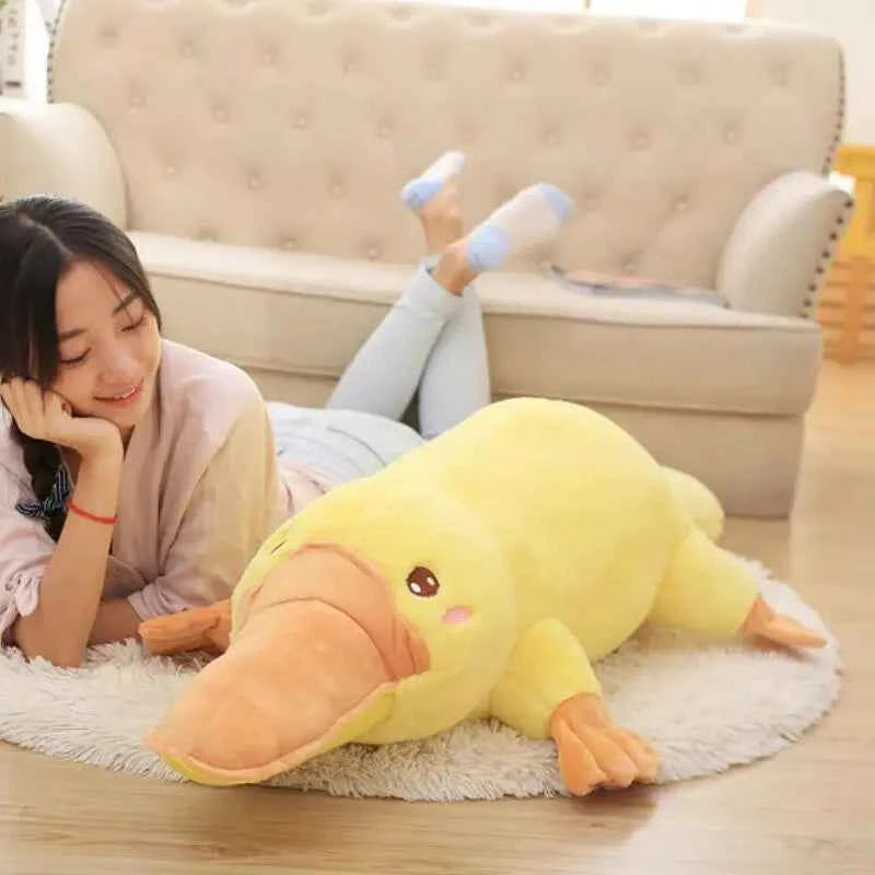 Kawaii Duck-Billed Platypus Plush Toy – Cute Stuffed Animal Pillow
