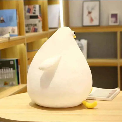 Giant Round Penguin Plush Pillow – Soft Fluffy Stuffed Animal
