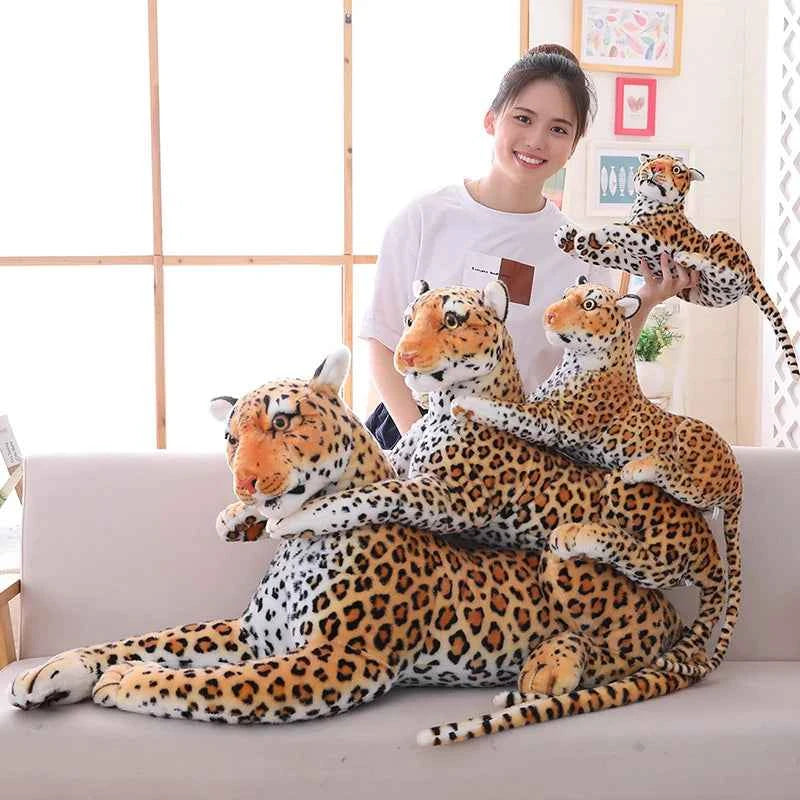 Giant Tiger/Panther Plush Toy (11.8-47.2 in) - Soft Stuffed Animal Pillow Gift