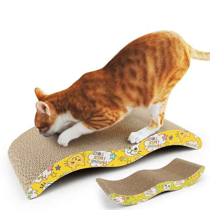M-Shape Quality Corrugated Paper Cat Scratch Guards Pet Cat