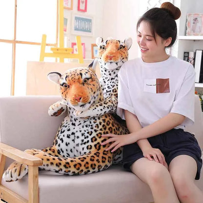 Giant Tiger/Panther Plush Toy (11.8-47.2 in) - Soft Stuffed Animal Pillow Gift