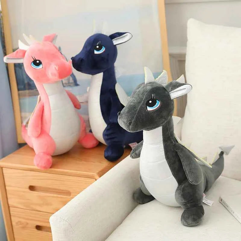 Cute Flying Dinosaur Plush Toy – Soft Stuffed Dinosaur Pillow