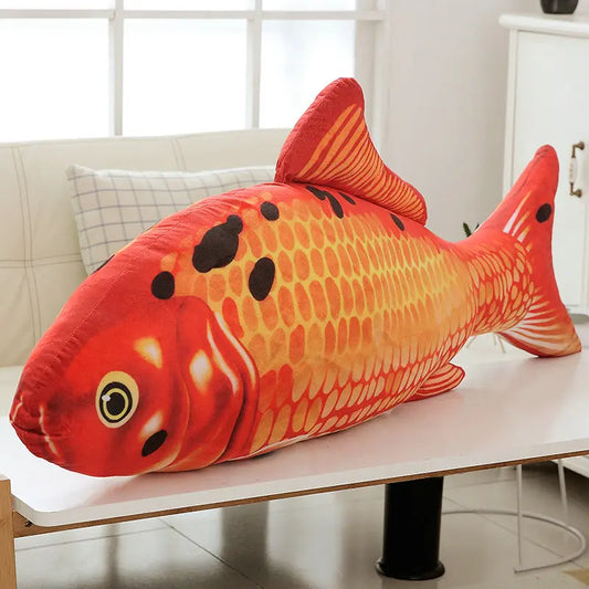 Giant Koi Fish Plush Toy – Realistic Carp Stuffed Animal Body Pillow 1