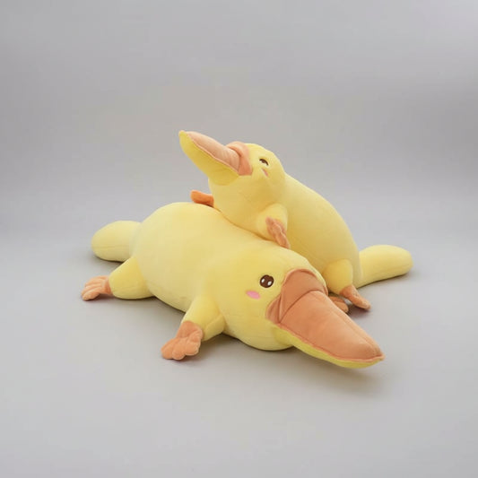 Kawaii Duck-Billed Platypus Plush Toy – Cute Stuffed Animal Pillow 47.2" (120cm)