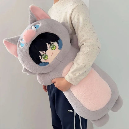 Boar Warrior Plush Body Pillow – Long Anime-Inspired Plush Toy 31.5" (80cm)