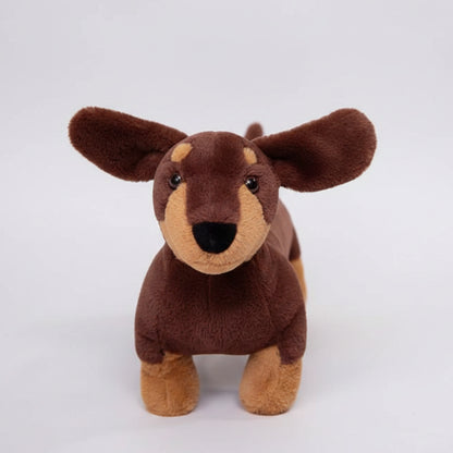 Dachshund Plush Long Pillow – Giant Sausage Dog Body Pillow Stuffed Animal Brown