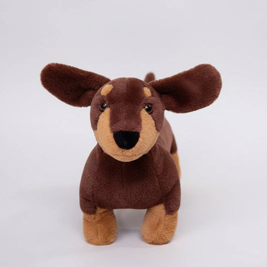 Dachshund Plush Long Pillow – Giant Sausage Dog Body Pillow Stuffed Animal Brown