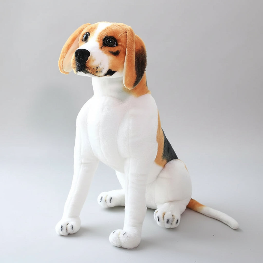 Realistic Collie Dog Plush Toy – Standing Border Collie Stuffed Animal B