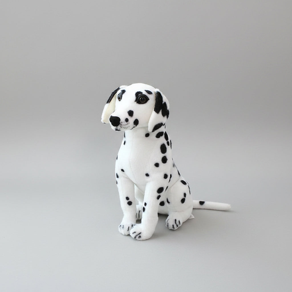 Realistic Collie Dog Plush Toy – Standing Border Collie Stuffed Animal A