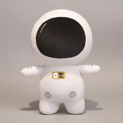 Kawaii Space Astronaut Plush Toy – Super Soft Cosmonaut Stuffed Cartoon Pillow (35 & 50cm) White
