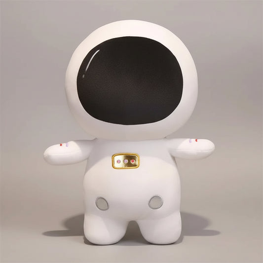 Kawaii Space Astronaut Plush Toy – Super Soft Cosmonaut Stuffed Cartoon Pillow (35 & 50cm) White
