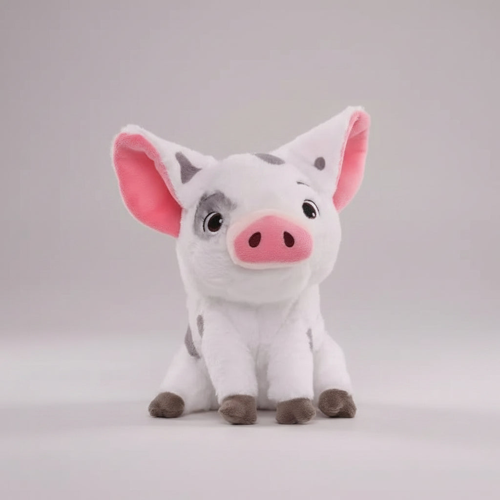 Kawaii Tropical Pig & Rooster Plush Toy – Soft Stuffed Animal Sleep Companion & Home Decor (2 Styles) A