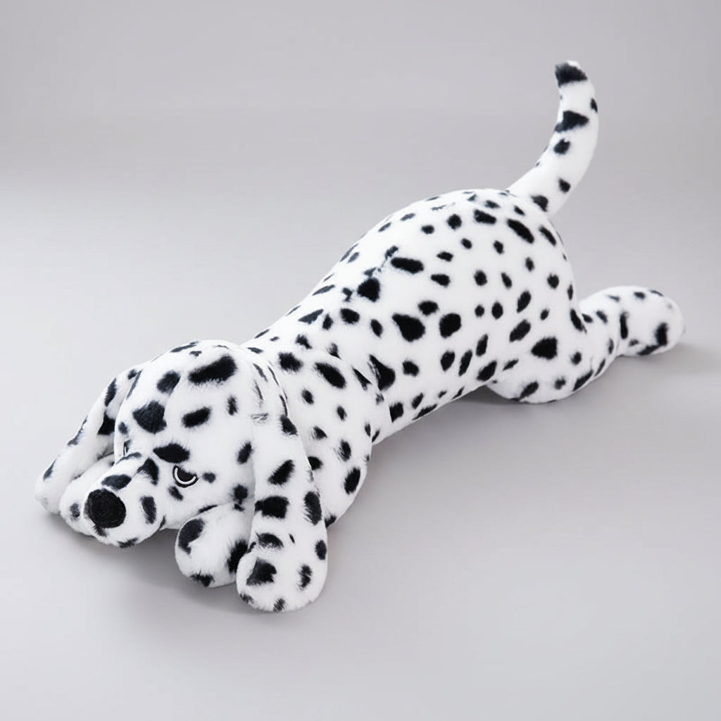 Giant Dachshund & Dalmatian Plush Toy – Cute Dog Body Pillow Stuffed Animal Spotted