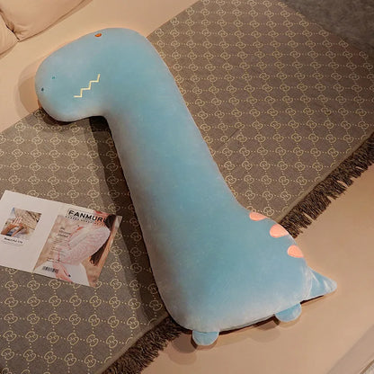 Giant Long Animal Plush Pillow – Fox, Dinosaur & Crocodile Body Pillow Dinosaur