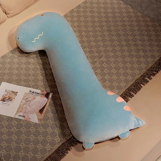 Giant Long Animal Plush Pillow – Fox, Dinosaur & Crocodile Body Pillow Dinosaur