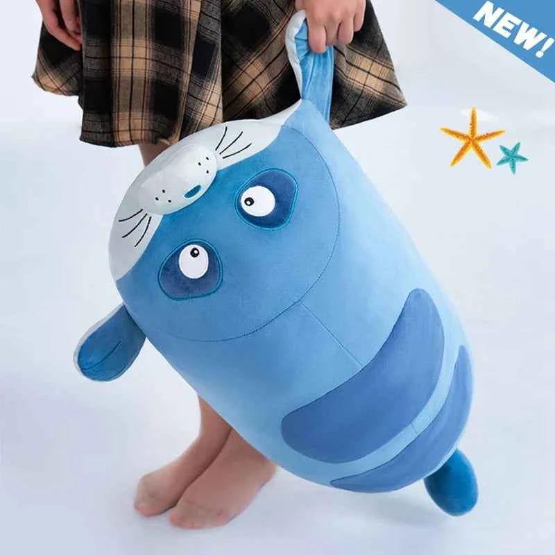 Cute Sea Lion Plush Toy – Soft Seal Stuffed Animal Hug Pillow