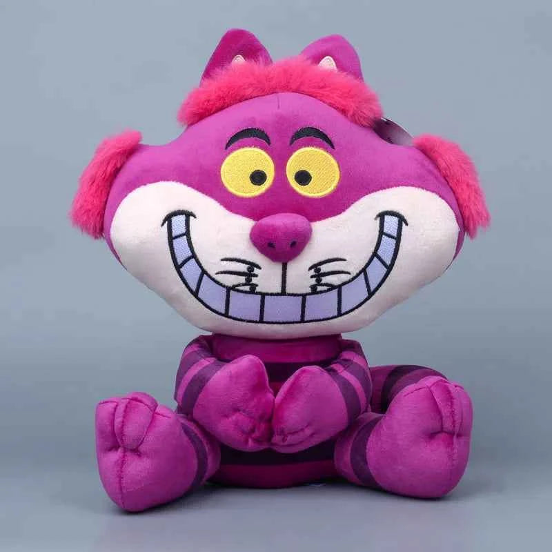 New Plush Stuffed Toy Cute Alice Wonderful Cat Cheshire Cat Kawaii Plush Doll Backpack Decoration Children's Birthday Gift