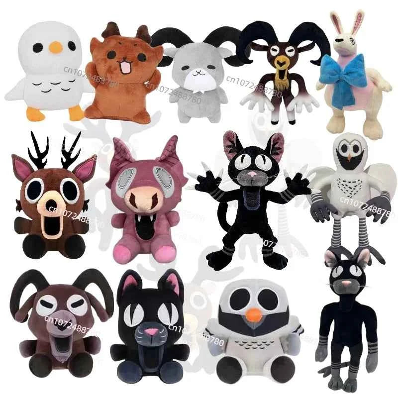 Forest Animal Plush Toy – Elk Deer & Owl Stuffed Doll