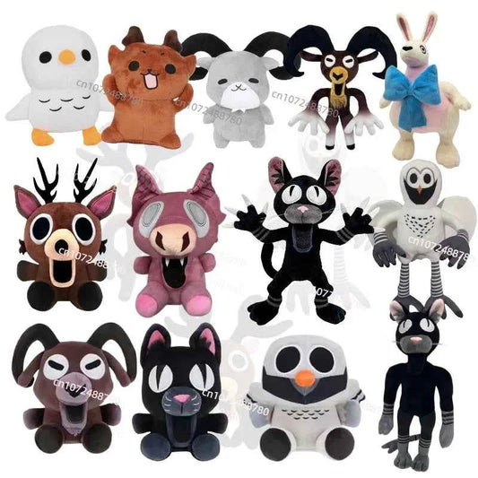 Forest Animal Plush Toy – Elk Deer & Owl Stuffed Doll