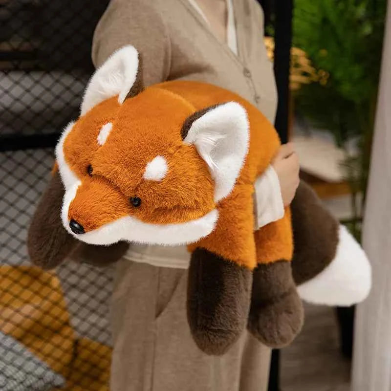 Kawaii Fox Plush Toy (11.8-23.6 in) - Soft Cartoon Stuffed Animal Cuddly Doll Gift