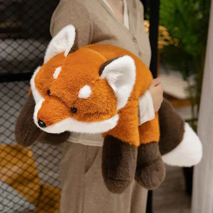 Kawaii Fox Plush Toy (11.8-23.6 in) - Soft Cartoon Stuffed Animal Cuddly Doll Gift