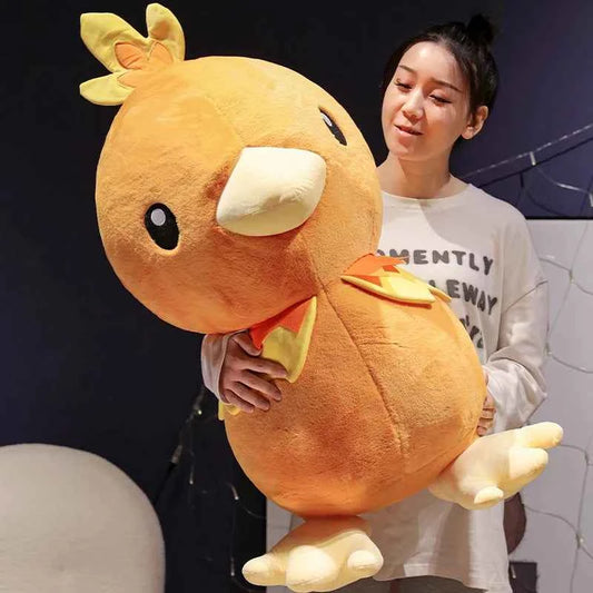 Giant Cute Chick Plush Toy – Kawaii Yellow Bird Stuffed Animal Body Pillow