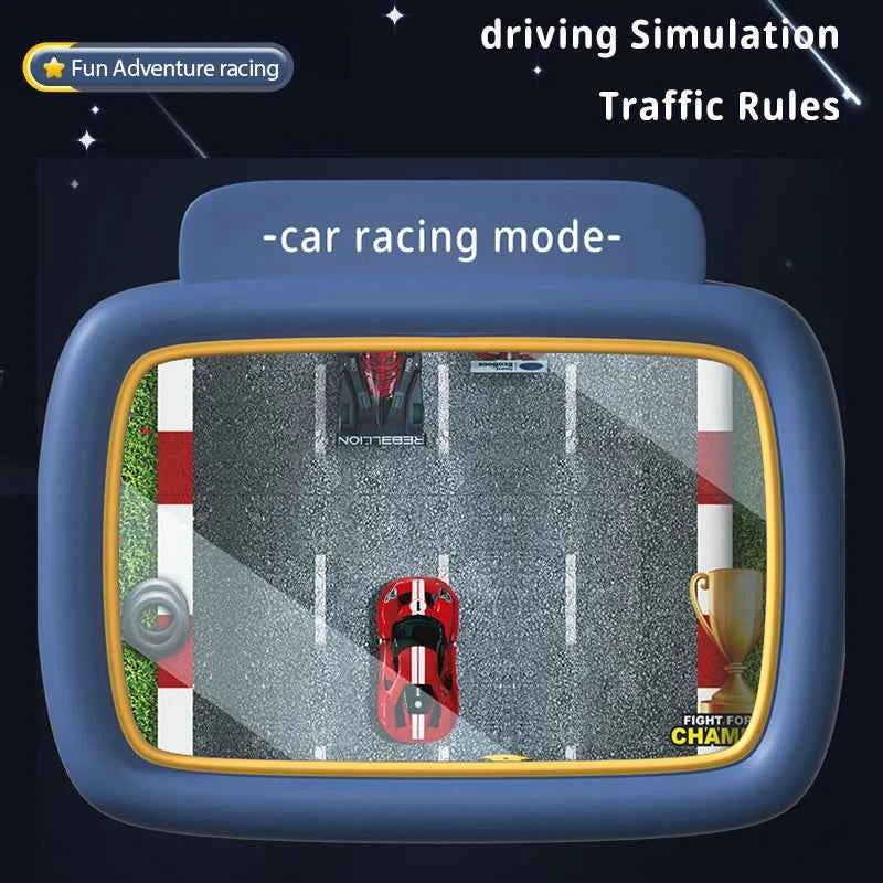 Kids Electronic Steering Wheel Racing Game Toy – Interactive Simulation Driving Toy (5 Colors)
