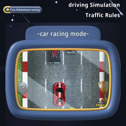 Kids Electronic Steering Wheel Racing Game Toy – Interactive Simulation Driving Toy (5 Colors)
