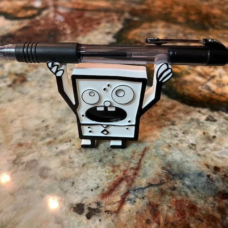 3D printed pencil holder DoodleBob Pencil holder Office Pen