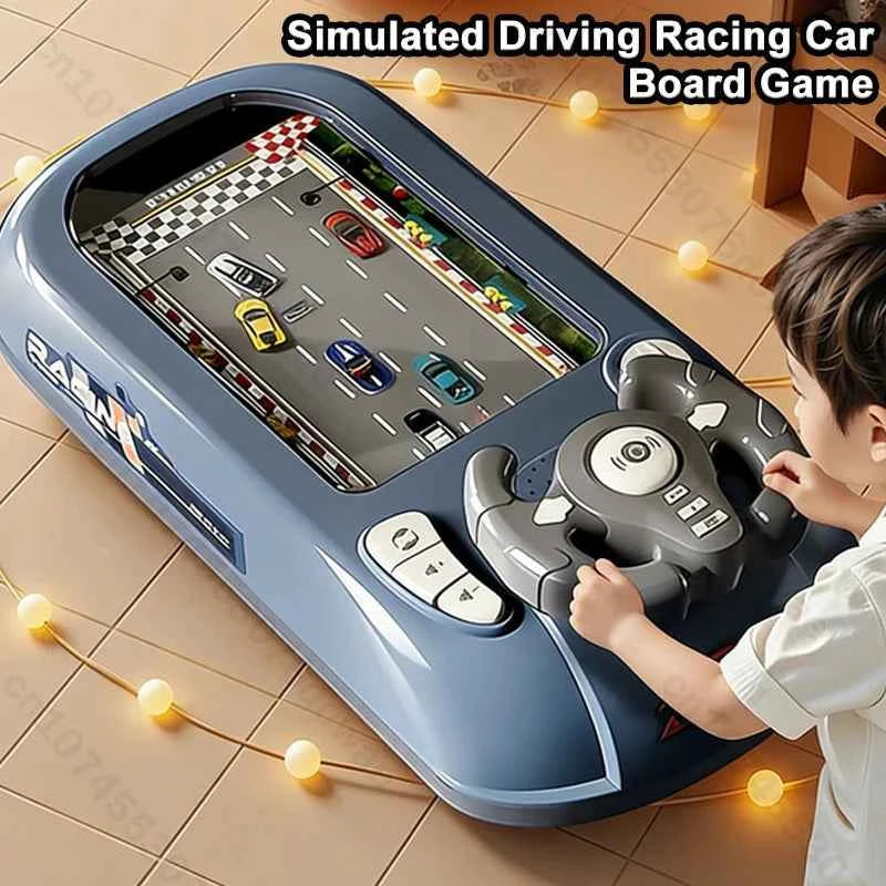 Kids Electronic Steering Wheel Racing Game Toy – Interactive Simulation Driving Toy (5 Colors)
