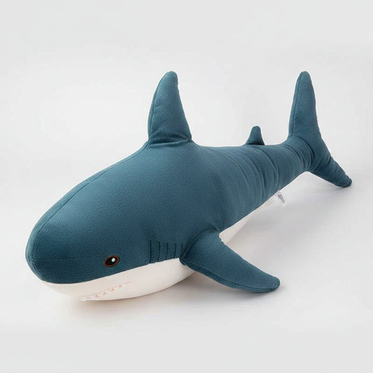 Giant Cute Shark Plush Toy (11.8-39.4 in) - Soft Stuffed Animal Reading Pillow Gift Shark