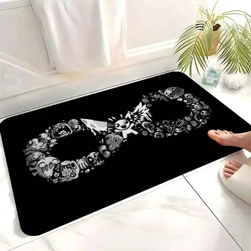 Game The Binding Of Isaac Entrance Door Mat Washable Non-Slip Living Room Sofa Chairs Area Mat Kitchen Welcome Doormat