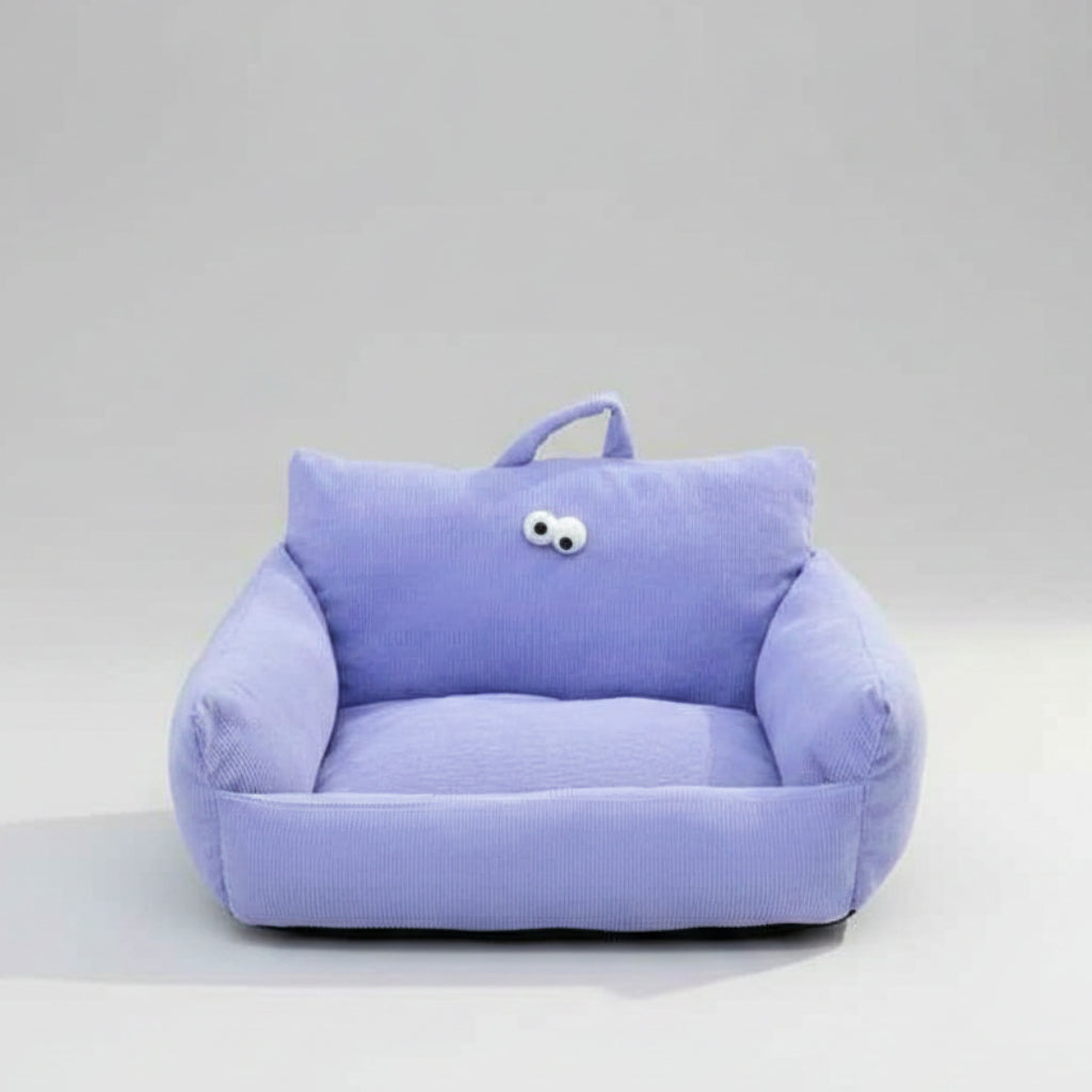 Puppy special sofa kennel winter warm pet Internet cat nest purple